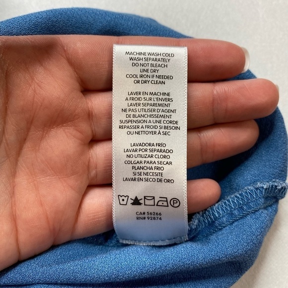 Splendid Medium Wash Crosshatch Gauze Peasant Top Size Small - Picture 10 of 11